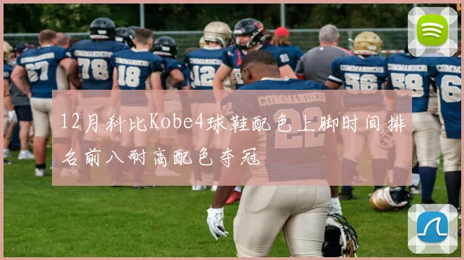 12月科比Kobe4球鞋配色上脚时间排名前八耐高配色夺冠